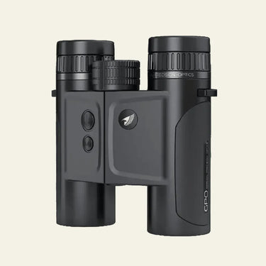 Durable GPO Rangeguide 8x binoculars with waterproof optics for New Zealand hunting adventures