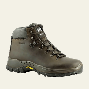 Grisport Classic waterproof outdoor boot in brown leather