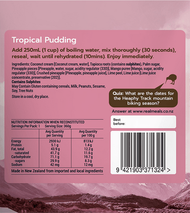Tropical-Pudding-Label - Remlite 